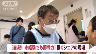 元営業マンが「保育園」に再就職　未経験でも“即戦力”に　働くシニアの現場に密着【Jの追跡】(2023年11月26日) のサムネイル