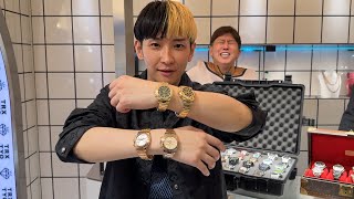 ヒカル、ロレックスを大量に買う