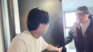喧嘩中の石川典行が家に来た