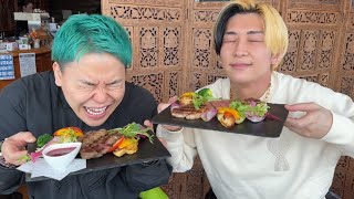【全17品】食べ切らないと帰れない！男2人の雪降るご当地グルメツアーin山梨