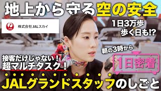 【1日密着】空の安全を守るプロフェッショナル！JALグランドスタッフの1日 のサムネイル
