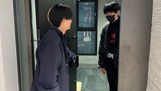はじめしゃちょーが泊まりにきました