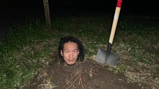 MYを夜の六甲山に埋めてみた【ドッキリ】 のサムネイル