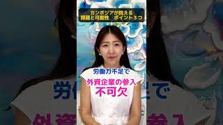 【みんな知らない】カンボジアが抱える課題と可能性ポイント３つ！