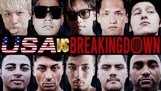 アメリカ合衆国 vs ブレイキングダウン対抗戦 全5試合総集編【BreakingDown13】