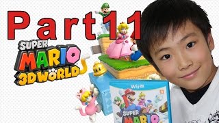 【スーパーマリオ３Dワールド】家族４人で実況プレイ、クッパエリア突撃やー！【part11】