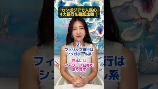 【徹底比較】カンボジアで人気の4大銀行を比べてみました！