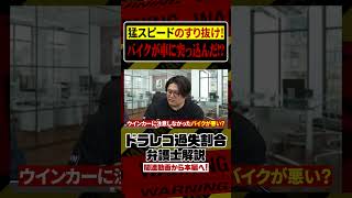 すり抜けバイクと巻き込み車が衝突！過失割合は？