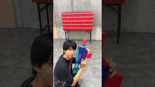 ナーフで缶を倒しまくれ！