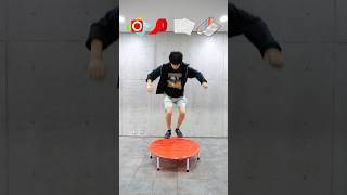 トランポリンチャレンジ！　trampoline challenge