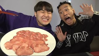 300万人記念で初期メンバーで焼肉行って本音語ってみた のサムネイル