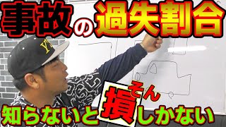 【車屋の豆知識】事故の過失割合。当たり方でも言い方1つでも損をします！ のサムネイル